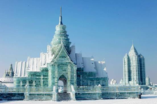 Harbin ice lantern