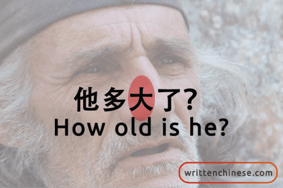 Top 20 Most Common Chinese Characters 大